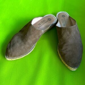 Eric Michael Suede Espadrilles Size 40